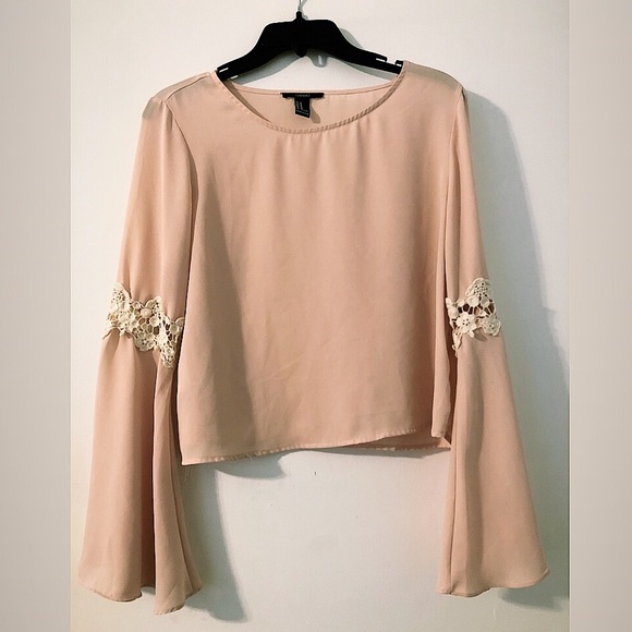 Forever 21 Tops - Forever 21 pink sheer top
